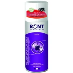 ACARICIDE PUISSANT AÉROSOL SANS ODEUR RONT - 520 ml