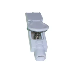 ADAPTATEUR PRESSION ECG DOUILLE 4 MM VERROUILLAGE - blanc