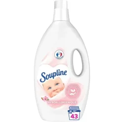 ADOUCISSANT SOUPLINE HYPOALLERGÉNIQUE CONCENTRÉ SOUPLINE - flacon 2,85 l