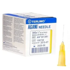 AIGUILLE PHLÉBOLOGIE AGANI 30G TRIPLE BISEAU TERUMO - boîte de 100
