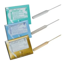 AIGUILLES ÉPILATION BALLET TYPE K3-K4 INOX,ISOLEE OU GOLD - Boîte de 50