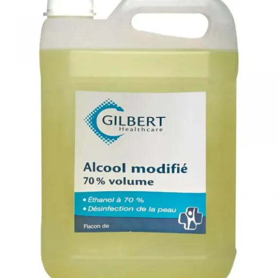 ALCOOL MODIFIÉ A 70% GILBERT 5 LITRES