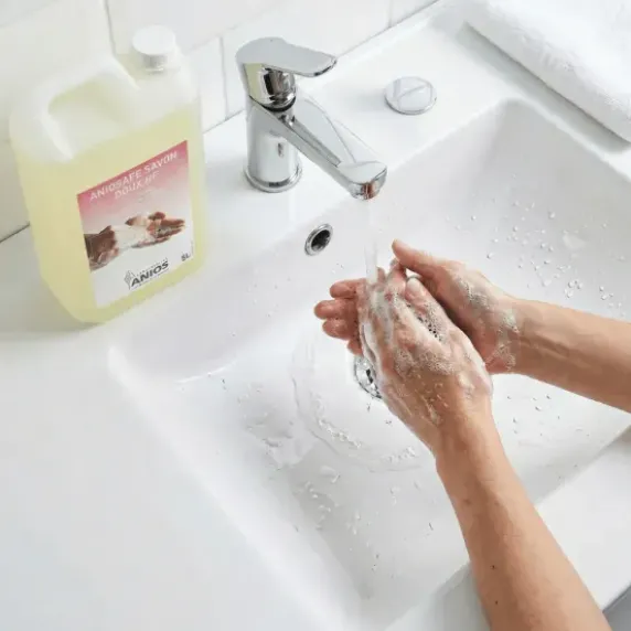 ANIOSAFE SAVON DOUX HAUTE FRÉQUENCE ANIOS - bidon de 5 l