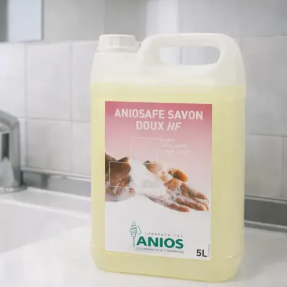 ANIOSAFE SAVON DOUX HAUTE FRÉQUENCE ANIOS - bidon de 5 l