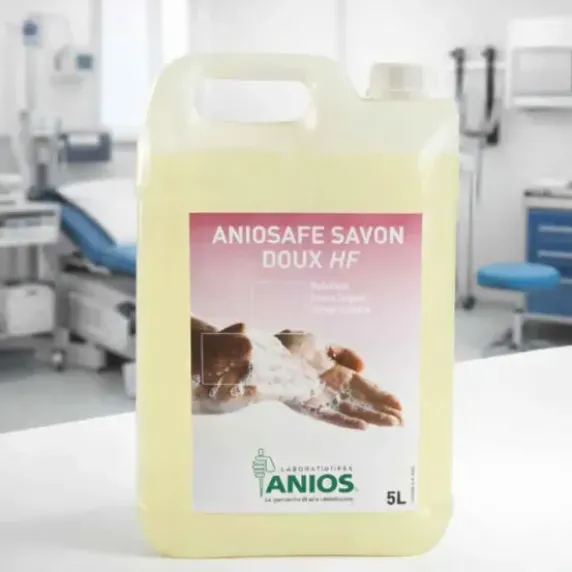 ANIOSAFE SAVON DOUX HAUTE FRÉQUENCE ANIOS - bidon de 5 l