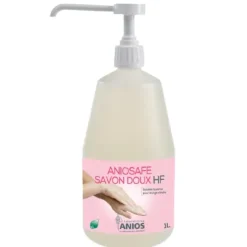 ANIOSAFE SAVON DOUX HAUTE FRÉQUENCE ANIOS - flacon 1 l + pompe