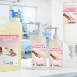 ANIOSAFE SAVON DOUX HAUTE FRÉQUENCE ANIOS - flacon 1 l + pompe