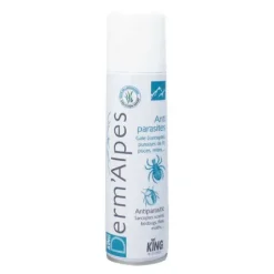 ANTI-PARASITES GALE ET PUNAISES DE LIT DERM'ALPES KING - flacon pulvérisateur de 250 ml