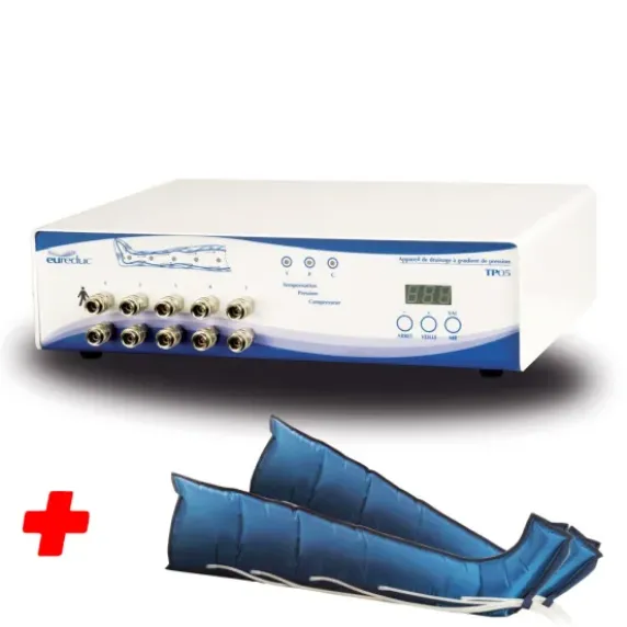 APPAREIL DE DRAINAGE VEINO-LYMPHATIQUE TP05 EUREDUC - 1 paire de bottes 5 étages