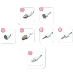 APPAREIL DE MANUCURE-PEDICURE MP41 LED 7 ACCESSOIRES BEURER - avec trousse