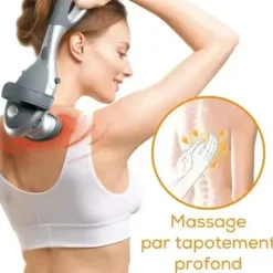 APPAREIL DE MASSAGE AMOVIBLE TÊTE INFRAROUGE BEURER - poignée amovible