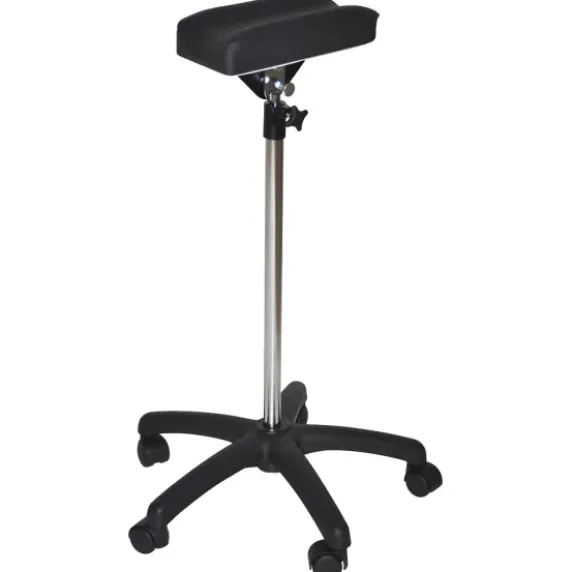 APPUI JAMBE OU BRAS A ROULETTES POLYAMIDE NOIR VOG - noir