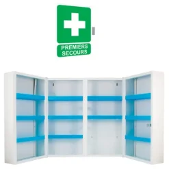ARMOIRE À PHARMACIE - 2 PORTES