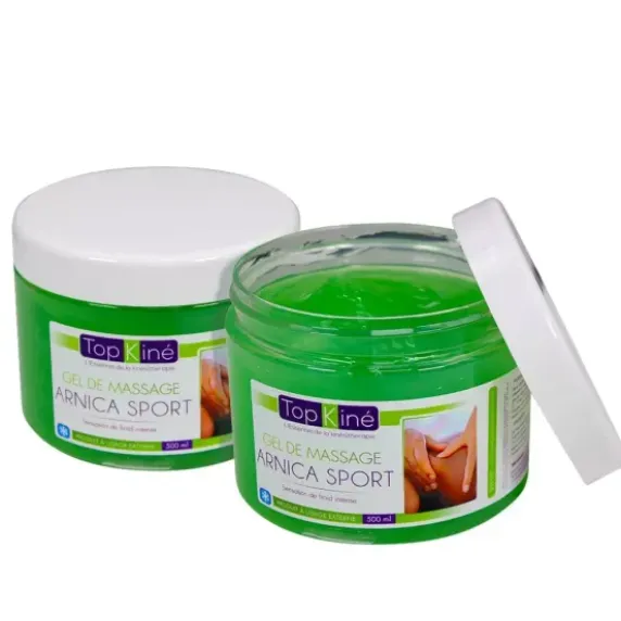 ARNICA GEL SPORT EFFET FROID INTENSE TOP'KINE - pot de 500 ml