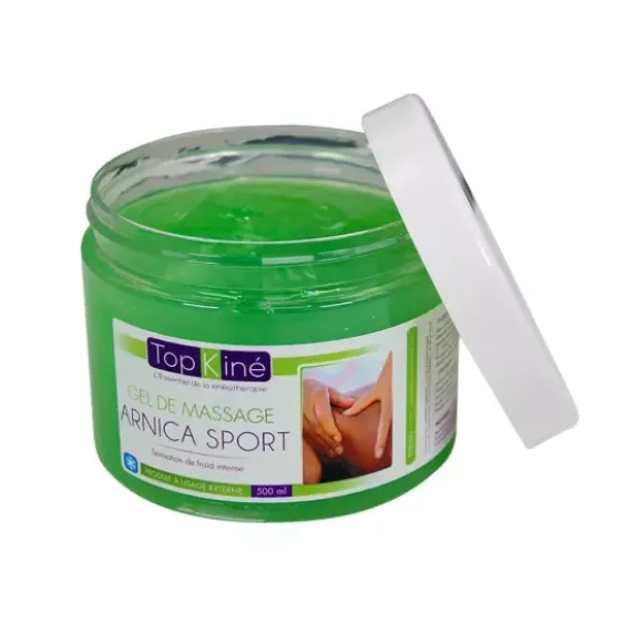 ARNICA GEL SPORT EFFET FROID INTENSE TOP'KINE - pot de 500 ml