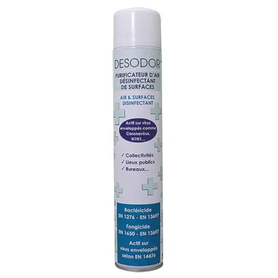 AÉROSOL BACTÉRICIDE U2 ASSAINISSANT AIR ET SURFACES KING - 750 ml