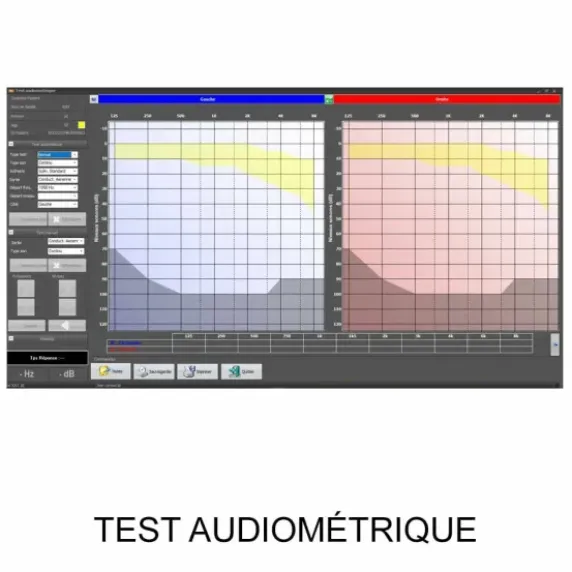 AUDIOMÈTRE 800M AVEC CASQUE RADIOEAR DD65-V2 ELECTRONICA TECHNOLOGIES
