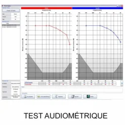 AUDIOMÈTRE 600M INFORMATISÉ USB CONDUCTION AÉRIENNE ELECTRONICA TECHNOLOGIES - mallette complète