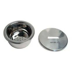 BAC DE DÉCONTAMINATION INOX POUR FRAISE 3 PIÈCES - diamètre 7 cm
