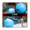 BALLON ABS ANTI ECLATEMENT AVEC POMPE STABILITÉ CARE FITNESS - 65 cm