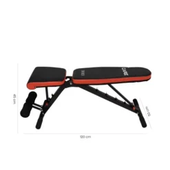 BANC DE MUSCULATION CB-303 RÉGLABLE DOSSIER AJUSTABLE CARE