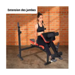 BANC DE MUSCULATION PRO MAX PLIABLE CARE - banc de musculation
