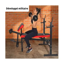 BANC DE MUSCULATION PRO MAX PLIABLE CARE - banc de musculation