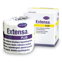 BANDE ADHÉSIVE ELASTIQUE EXTENSA+ MAINTIEN COMPRESSIF HARTMANN - plusieurs dimensions