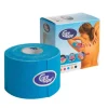 BANDE DE SOINS ADHÉSIVE CURE TAPE RESPIRANTE CURE TAPE - bleu 5 cm x 5 m