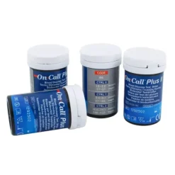 BANDELETTES DE GLYCEMIE ON CALL PLUS II COMPATIBLES GLUCOMETRES - boîte de 100