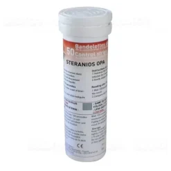 BANDELETTES RÉACTIVES STERANIOS CONTRÔLE GLUTARALDÉHYDE ANIOS - flacon de 100
