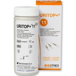 BANDELETTES URINAIRES URITOP 11 PARAMÈTRES EXACTO - boîte de 100
