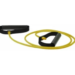 BANDE TUBE AVEC POIGNÉES THERABAND RÉSISTANCE PROGRESSIVE - longueur 120 cm