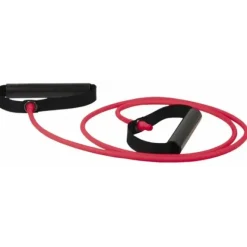 BANDE TUBE AVEC POIGNÉES THERABAND RÉSISTANCE PROGRESSIVE - longueur 120 cm