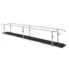 BARRES PARALLÈLES AVEC SOCLE STANDARD MAINS COURANTES FERROX - longueur 600 cm
