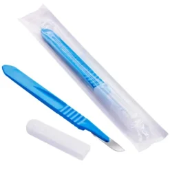 BISTOURIS JETABLES STÉRILES MANCHES ERGONOMIQUES MEDICLINIC - boîte de 10