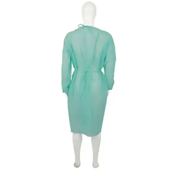BLOUSE DE PROTECTION A USAGE UNIQUE NON TISSÉE MANCHES LONGUES - sachet de 10