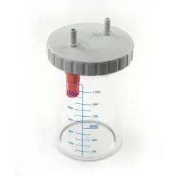 BOCAL DE RECHANGE ASPIRATEUR DE MUCOSITÉ 1 L AVEC COUVERCLE CA - MI - 1 l