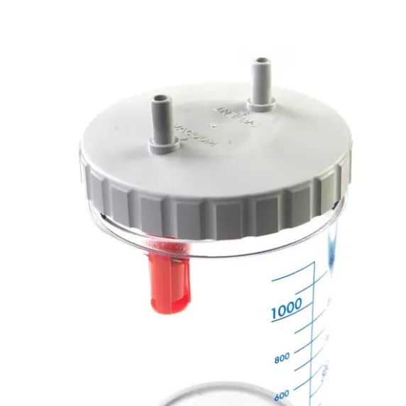 BOCAL DE RECHANGE ASPIRATEUR DE MUCOSITÉ 1 L AVEC COUVERCLE CA - MI - 1 l