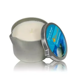 BOUGIE DE MASSAGE FRAÎCHEUR MARINE HUILES 100% NATURELLES - 160 g