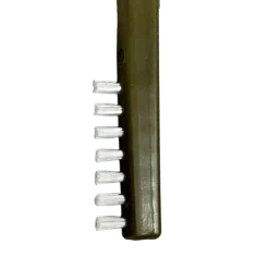 BROSSE À INSTRUMENTS DOUBLE TÊTE NYLON AUT OCLAVABLE - longueur 18 cm