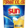 CAPSULES LAVE-VAISSELLE TOUT-EN-1 DÉGRAISSANT SUN ABSOLU - 56 capsules