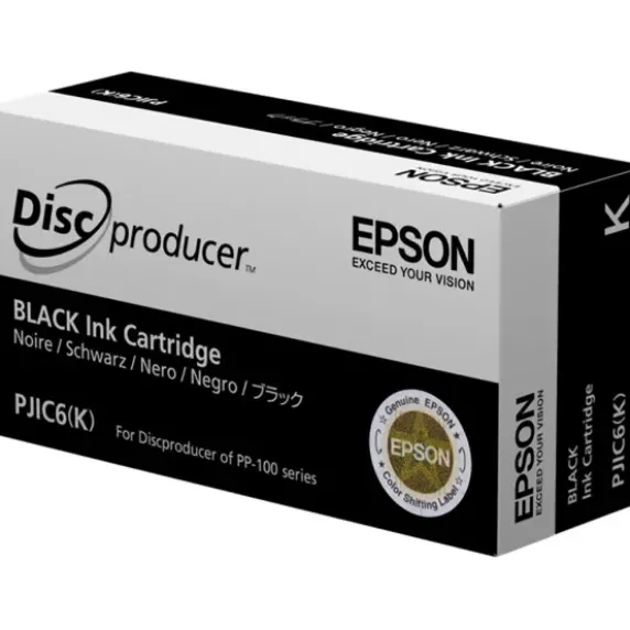 CARTOUCHE ENCRE NOIRE IMPRESSION MÉDICALE EPSON - 31,5 ml