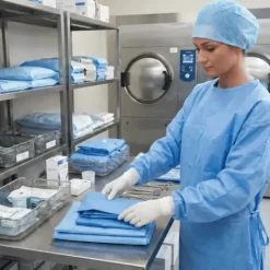 CASAQUE CHIRURGICALE STÉRILE USAGE UNIQUE MEDICLINIC - carton de 25