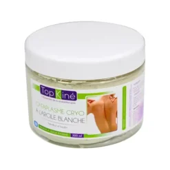 CATAPLASME CRYO ARGILE BLANCHE EFFET FROID INTENSE TOP'KINE - pot de 500 ml