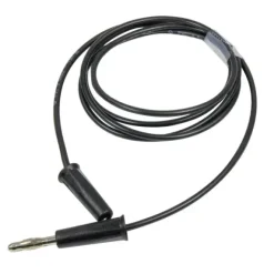 CÂBLE ÉLECTROSTIMULATION 120 CM PRISE FEMELLE ET MÂLE 4 MM - noir ou rouge