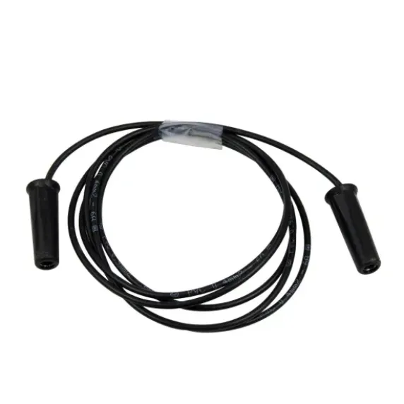 CÂBLE POUR ELECTROTHÉRAPIE PRISE FEMELLE 4 MM 120 CM - noir ou rouge
