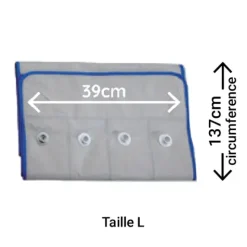 CEINTURE PRESSOTHÉRAPIE I-PRESS II TAILLE LARGE ITECH - taille large