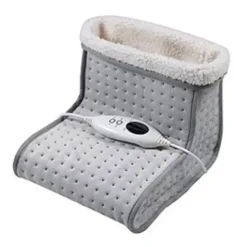 CHAUFFE-PIEDS ÉLECTRIQUE ULTRA DOUX 6 RÉGLAGES DE CHALEUR - 60 w