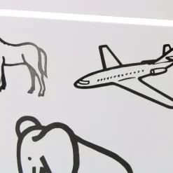 ÉCHELLE OPTOMÉTRIQUE ENFANTS TEST VISUEL 5 M COMED - modèle enfant